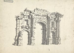Triumfální oblouk Thamugas od James Bruce