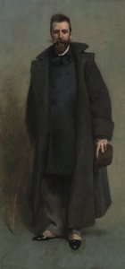 Portrét Williama Merritta Chase od James Carroll Beckwith