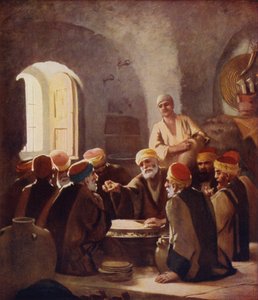 Večerní jídlo mezi Fellahheeny od James Clark