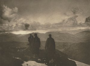 Práce s kamerou: Temné hory, 1904. od James Craig Annan