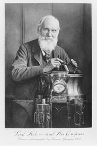 Lord Kelvin a jeho kompas, 1902