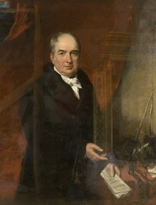 Portrét reverenda Thomase Robertse, kolem roku 1835 (olej na plátně)