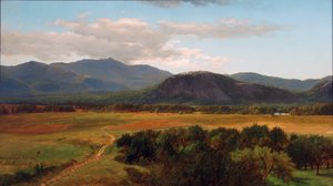 Moat Mountain a White Horse Ledge, Study, North Conway, New Hampshire, 1867