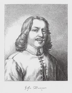 John Bunyan, portrét (rytina) od James Dawson Watson