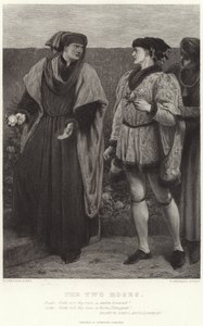 Dvě růže, Jindřich VI., I. část, II. dějství, IV od James Dawson Watson