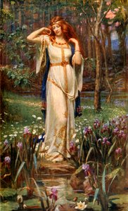 "Freyja a náhrdelník", 1912.