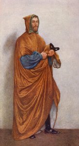 Shakespearův Kupec benátský: (barevná litografie) od James Dromgole Linton