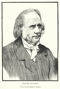 Thomas Guthrie (rytina) od James Dromgole Linton
