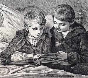 ilustrace zobrazující Brothers od James Dromgole Linton