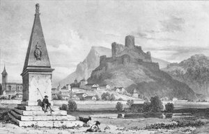 Almanza. Bitevní pole, 1823.