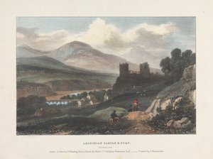 Hrad Ardfinian a pevnost Tipperary od James Duffield Harding