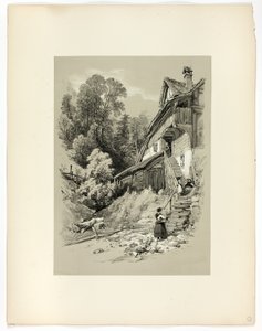 Brunnen, z Malebných výběrů od James Duffield Harding