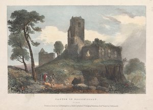 Hrad Ballincolly od James Duffield Harding