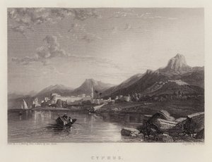 Kypr (barevné lito) od James Duffield Harding