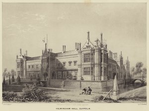 Helmingham Hall, Suffolk od James Duffield Harding