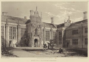 Kirby Hall, Northamptonshire od James Duffield Harding