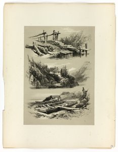 Jezero Uri a Brunnen, z Malebných výběrů od James Duffield Harding
