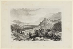Pontcharra, zámek Bayard od James Duffield Harding