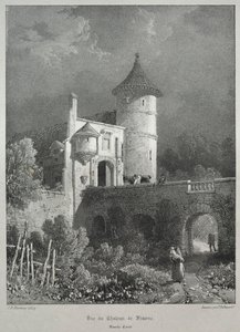 Malebné a romantické cesty starověkou Francií. Franche-Comte..., 1825. od James Duffield Harding