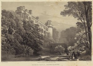 Hrad Warwick, Warwickshire od James Duffield Harding