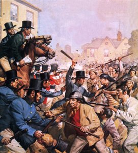 Černý den v Newportu od James Edwin McConnell
