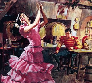 Carmen a Don Jose od James Edwin McConnell