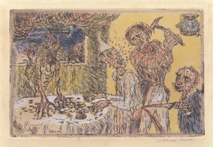 Avarice od James Ensor