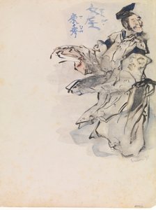 Čínoiserie, muž od James Ensor