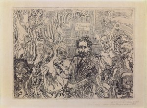 Démoni mě škádlí od James Ensor