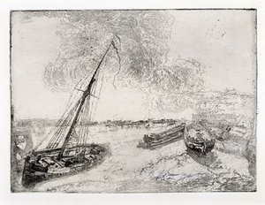 Uvízlé čluny od James Ensor