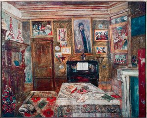 Můj oblíbený pokoj (olej na plátně) od James Ensor