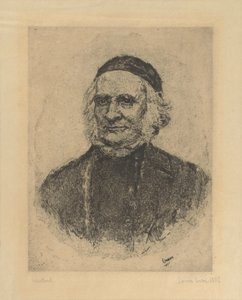 Portrét švédského botanika Eliase Friese od James Ensor