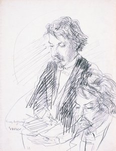 Portrét umělce, Henry de Groux od James Ensor