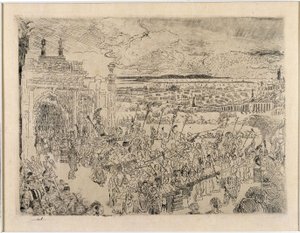Římský triumf od James Ensor