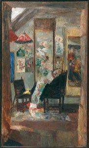 Chinoiseries na sledování kostry, 1885. od James Ensor