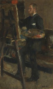 Malíř Alfred William Finch od James Ensor