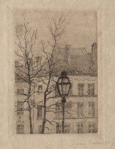 Pouliční lampa od James Ensor