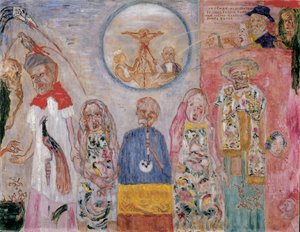 The Vile Vivisectors, c.1930 (olej na plátně) od James Ensor