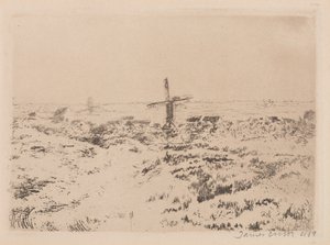 Větrný mlýn v Mariakerke od James Ensor