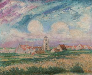 Pohled na Mariakerke od James Ensor