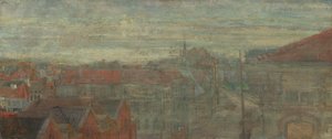 Pohled na Phnosii. Světelné vlny a vibrace od James Ensor