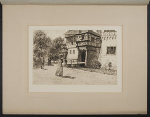 The Doorway German Castle, Midway Plaisance od James Fagan