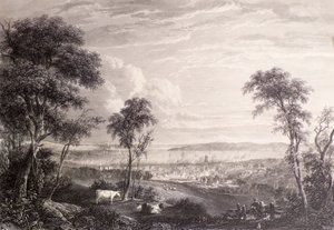 Pohled na Dundee z Balgay Hill od James Fenton