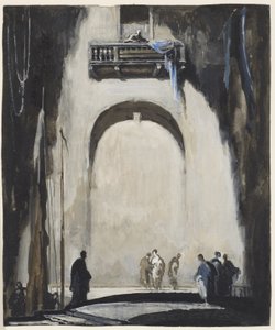 Neznámý roh, 1912 (kvaš)