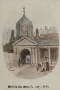 Britské muzeum, 1850 od James Findlay