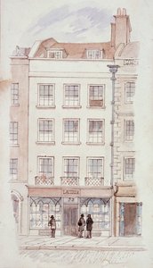 Prostory Laurie, Fleet Street, Londýn, c1820