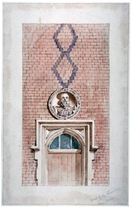 Van Dun Almshouses, Caxton Street, Londýn, 1852. od James Findlay