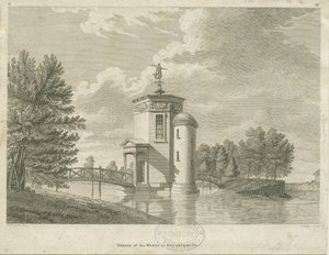 Shugborough - Temple of the Winds: rytina a [konec 18. století] (tisk)