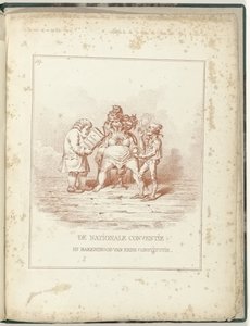 Práce Národního shromáždění, 1795 Národní konvent v práci ústavy (název na předmět) Hollandia Regenerata (název série)