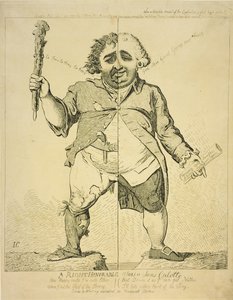 A Right Honorable alias a Sans Coulotte, publikoval S. Fores, 1802